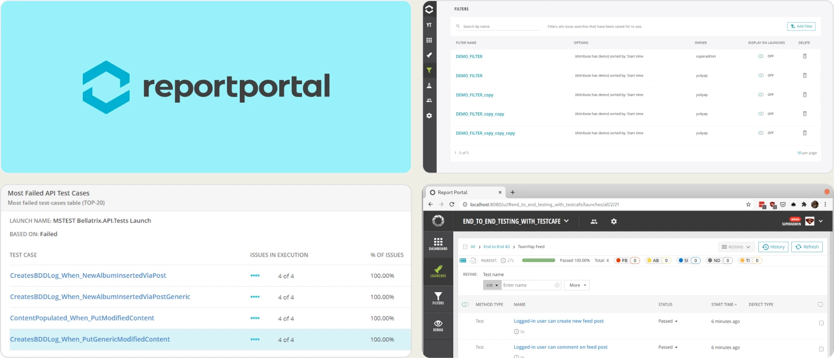 ReportPortal Alternatives, ReportPortal Review, ReportPortal Comparison, ReportPortal vs TestDino Company